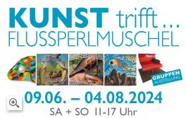 Eröffnung "Kunst trifft... Flussperlmuschel" in Vogelsang mit Begleitprogramm